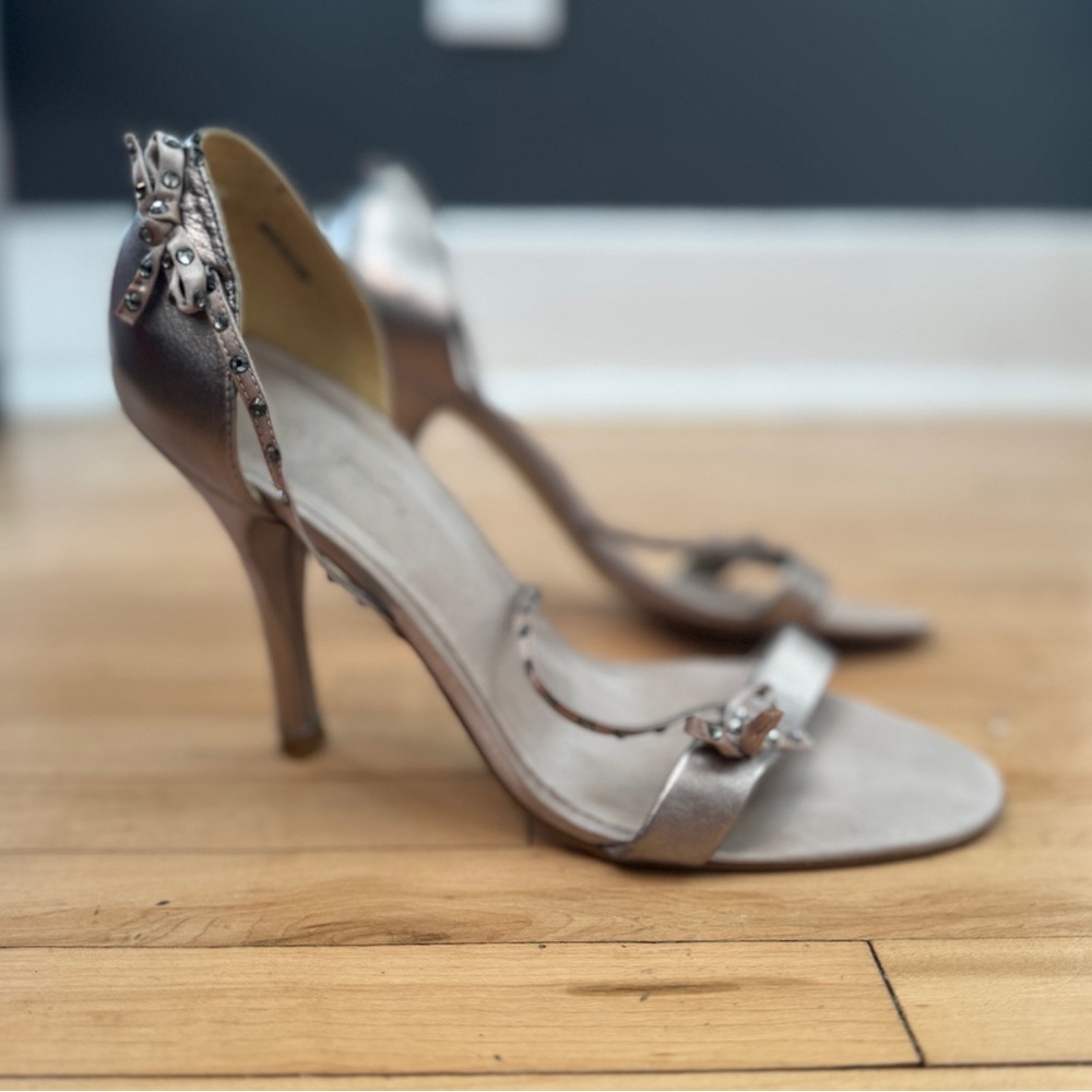 ALDO Silver High Heel Sandals